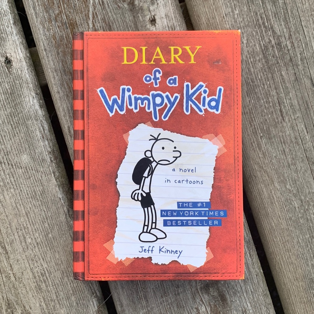 Diary of a Wimpy Kid by Jeff Kinney Hardcover